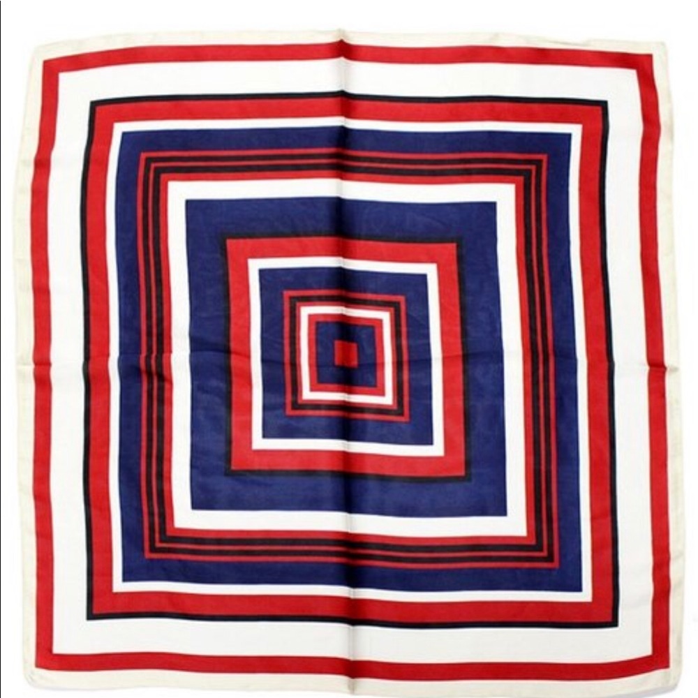 🇺🇸🇺🇸Red/White/Blue Color Block Scarf
